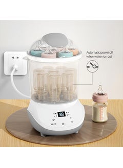 Beauenty Bottle Sterilizer And Dryer Advanced  Electric Steam Sterilization Machine Universal Sterilizing For All Bottles Plastic  Glass  Pacifiers  Breast Pump Parts  HEPA Filtration  - Image 3
