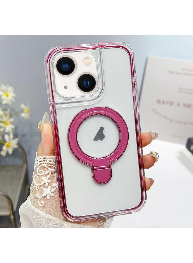 اس-توب جراب هاتف iPhone 14 شفاف 3 في 1 مع حامل MagSafe - Image 1