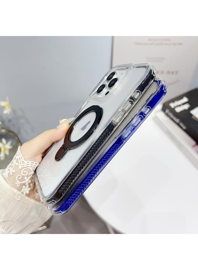 اس-توب جراب هاتف iPhone 14 شفاف 3 في 1 مع حامل MagSafe - Image 5