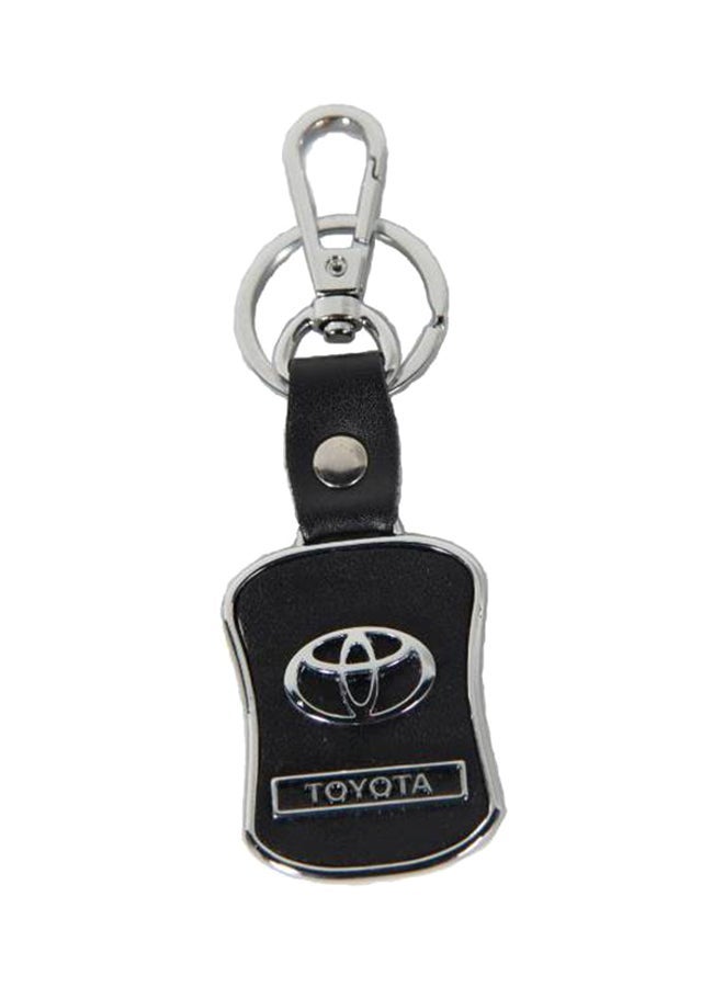 NIBEMINENT Leather Keychain With Toyota Logo