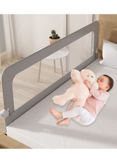 Gonice Rails for Toddlers Swing Down Safety Bed Guard for Convertible Crib Folding Toddler Bed Rails Guard for Kids Twin Double Full-Size Queen & King Mattress  - Image 2