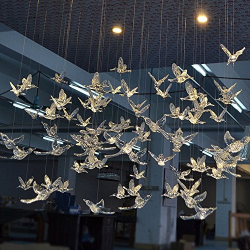 Laugh Cat Ceiling Decoration Flying Bird Lifelike DIY Hanging Decorative for Kindergarten Shopping Mall Bedroom Party Christmas Tree - Image 1