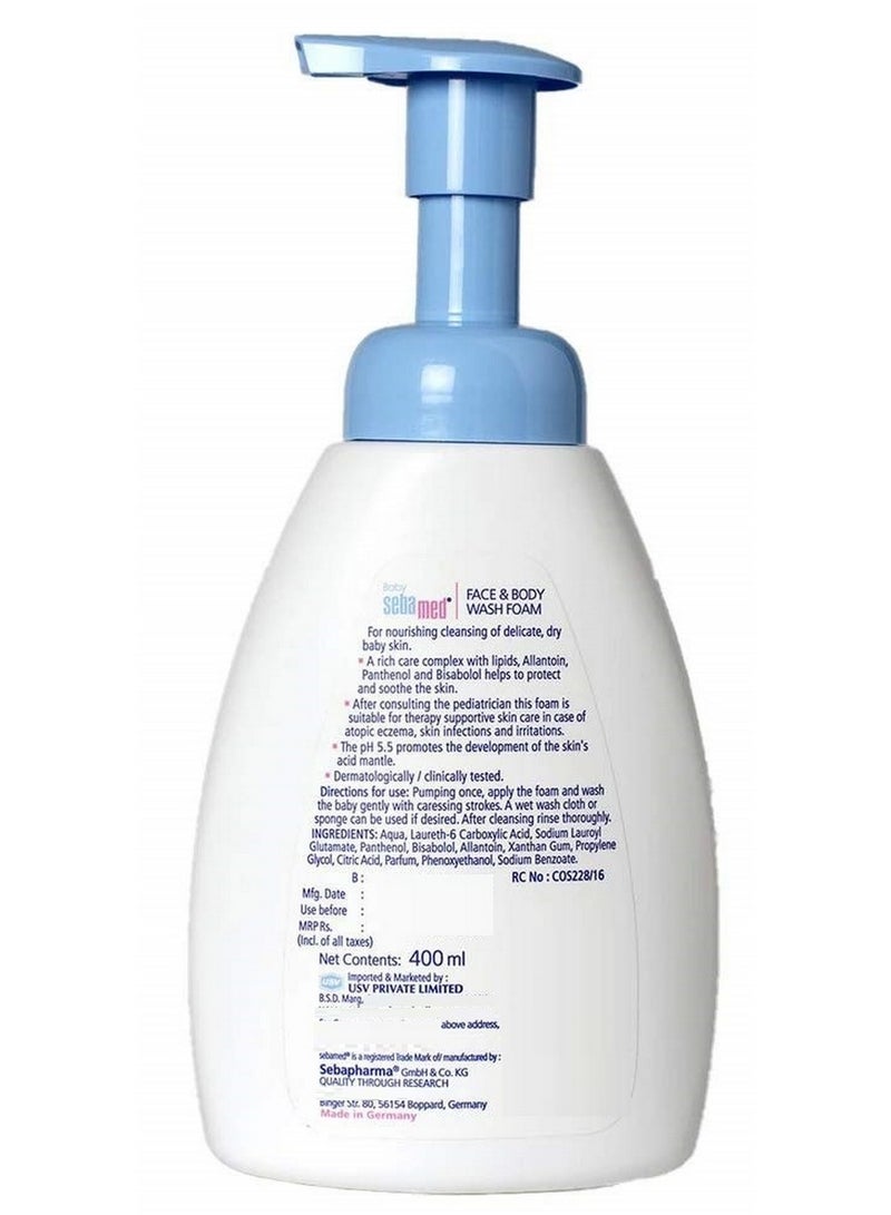 Sebamed Baby Face & Body Wash 400 ML - Image 2