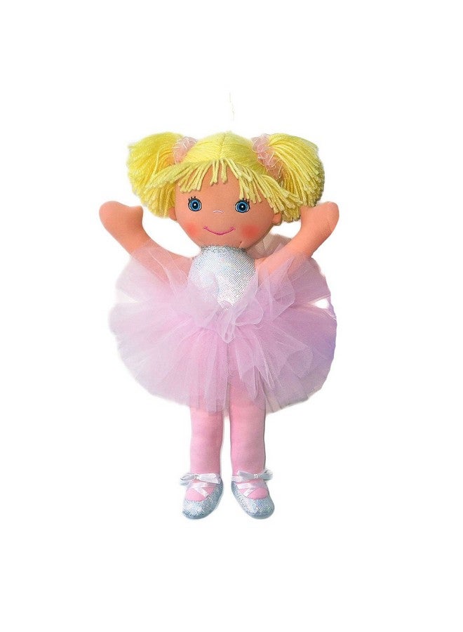 Anico Well Made Play Doll for Children Ballerina with Pigtails, 18" Tall, Pink