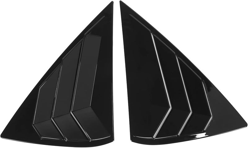 Car Rear Side Window Blind Shades 2PCS for & Sylphy Sedan 2012-2019 - Easy Peel & Stick Installation, Durable ABS Material, Stylish Black Trim for Protection - Image 1