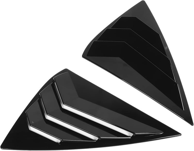 Car Rear Side Window Blind Shades 2PCS for & Sylphy Sedan 2012-2019 - Easy Peel & Stick Installation, Durable ABS Material, Stylish Black Trim for Protection - Image 5