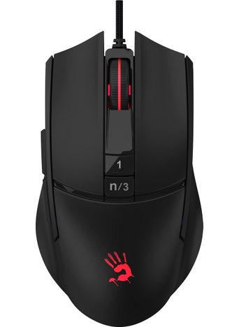 Bloody L65 Max Honeycomb Pattern, 12.0000 CPI Sensor, Lightweight RGB, Ultra Core 3&4 Active Gaming Mouse  - Image 1