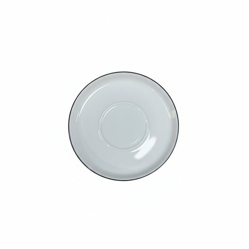Chopin Black Banded Coffee Saucer - 12 cm
