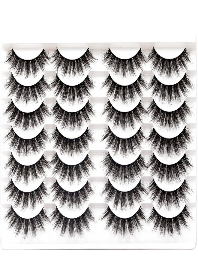 Fyonas Fluffy Lashes Wispy False Eyelashes Natural Look Volume & 3D Faux Mink Strip Lashes 15-18mm (815) - Image 5