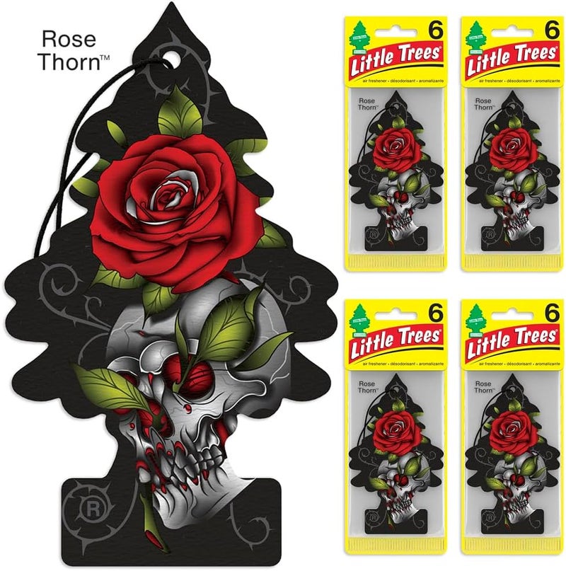 Little Trees Rose Thorn Air Fresheners - 24 Pack - Image 2