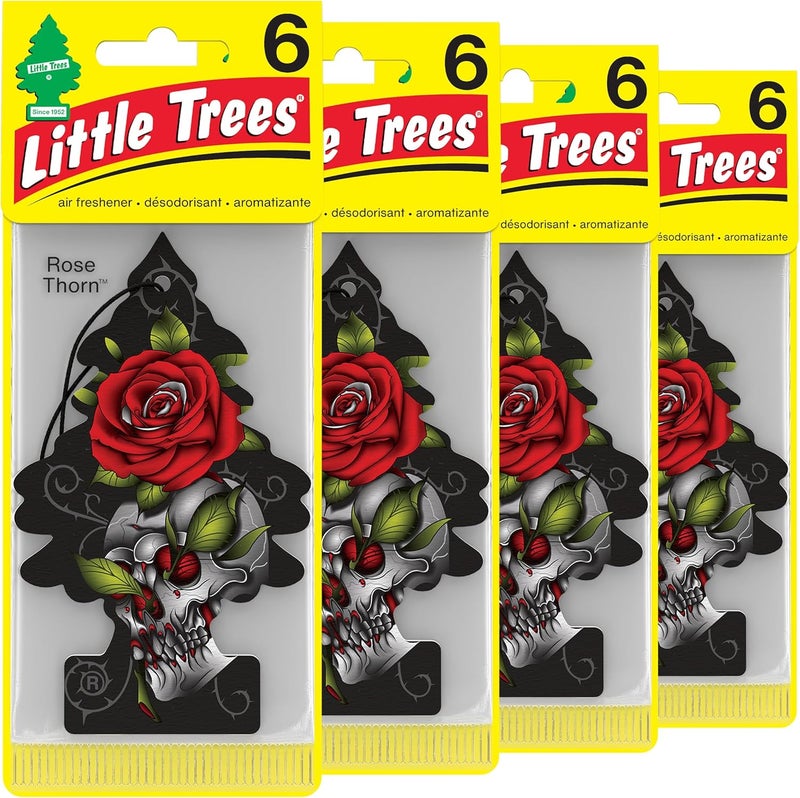 Little Trees Rose Thorn Air Fresheners - 24 Pack - Image 1