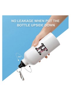PRINTSHOP4ME Monogrammed Initial Letter Printed Water Bottle Flask - Stay Hydrated in Style with our Limited Edition Initial Letter Printed Water Flask - Stylish Gift for Birthday - Friends and Family  - Image 3