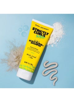 MARC ANTHONY 2In1 Scalp Scrub And Shampoo Strictly Curls Deep Cleansing & Exfoliating Shampoo For Curly Hair Removes Buildup With Coconut Oil Marula Oil Shea Butter & Bentonite Clay 7.05 Oz  - Image 5