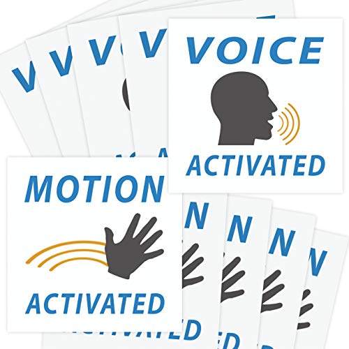 Witty Yeti Funny, Realistic Voice & Motion Activated Prank Stickers, 50 Pack. Christmas Gag Gifts Under 10 Dollars to Trick Your Friends to Wave Hands and Yell in Public. Weird Stuff for Practical Jokes, Laughs - Image 2