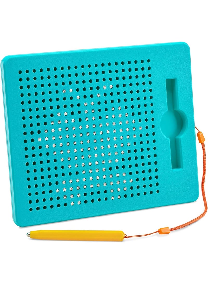 AYNAT FUN Magnetic Drawing Board for Kids & Toddlers with Beads and Magnet Stylus Pen - Magnetic Tablet Toy for Airplane & Car Ride Activities for Kids - Image 1