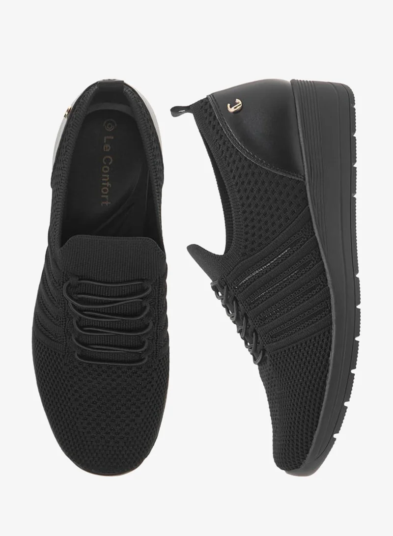 Le Confort Women Textured Slip-On Sneakers
