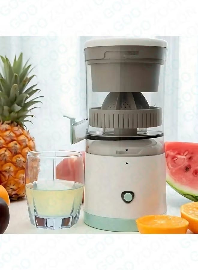 Electric Citrus Juicer, Hands-Free Portable USB Charging Powerful Electric Juicer Cordless Fruit Juicer, Multi functional 1-Button Easy Press Lemon Orange Squeezer Machine for Kitchen - Image 5