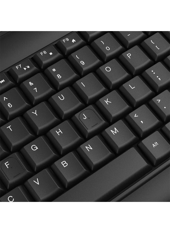 A4tech Kl-5 Wired Keyboard, Membrane Laptop External Desktop Computer Office Typing Short Small Keyboard, Usb Interface, Black - Image 4