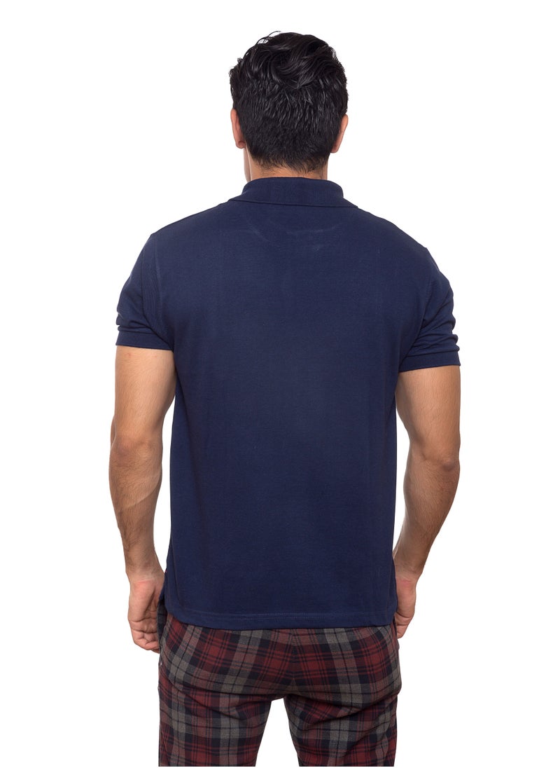 SANTHOME - Highlander Cotton Polo Shirt for Men - Image 1