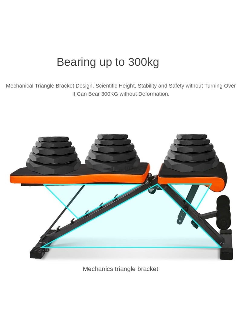 كرسي دمبل متعدد الوظائف، كرسي تعديل وزن البطن لتمارين اللياقة البدنية المنزلية - Image 4