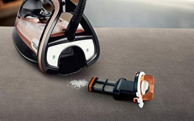 T-fal TEFAL Steam Iron | Ultimate Pure Iron Steamer | 3100 W | 350 ml | With Calc Remover | Durilium Airglide Non-Stick Soleplate Technology | 2 Years Warranty | FV9845M0 - Image 3
