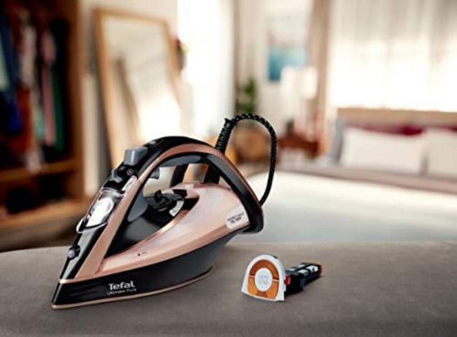 T-fal TEFAL Steam Iron | Ultimate Pure Iron Steamer | 3100 W | 350 ml | With Calc Remover | Durilium Airglide Non-Stick Soleplate Technology | 2 Years Warranty | FV9845M0 - Image 2