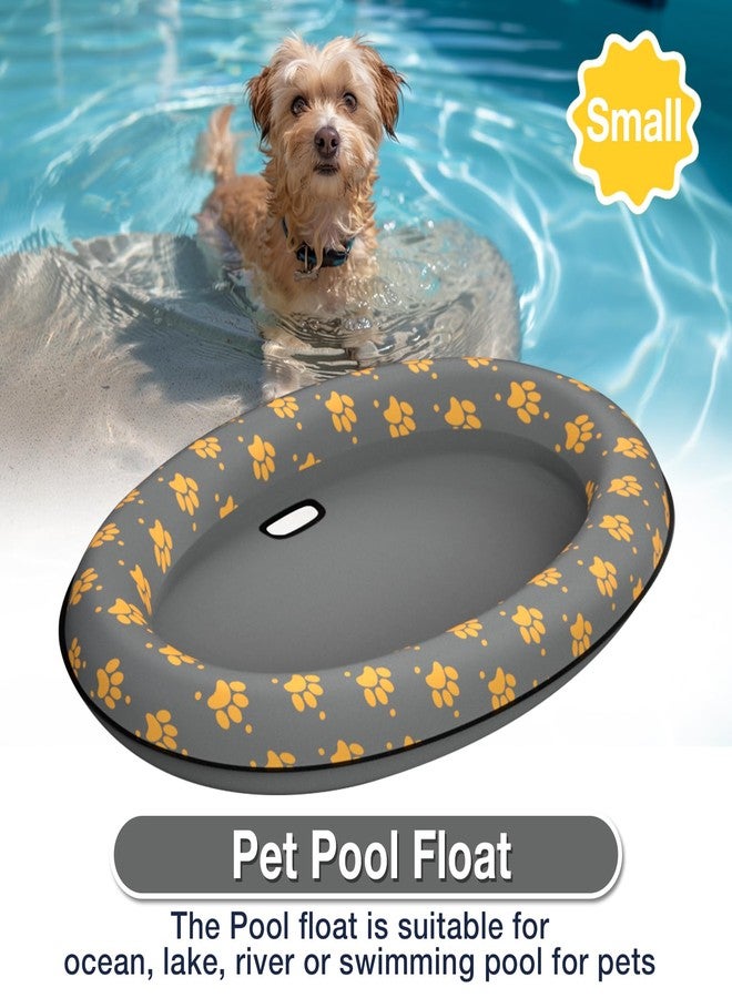 Pet Soft Dog Float Raft - Inflatable Dog Swimming Float for Summer (Small, Grey) - Image 2