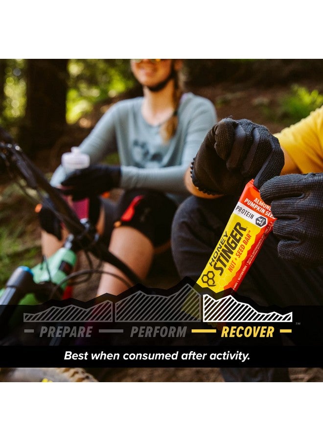 Honey Stinger Nut + Seed Bar Almond Pumpkin Seed Protein Packed Food For Exercise Endurance Performance And Recovery Sports Nutrition Snack Bar For Home & Gym Post Workout Box Of 12 - Image 4