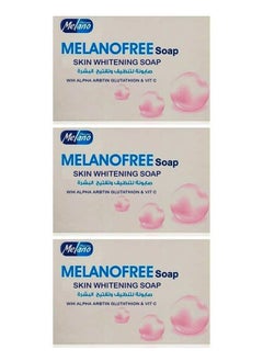 Melano Pharma 3 Pieces Of Skin Whitening Soap Melanofree 