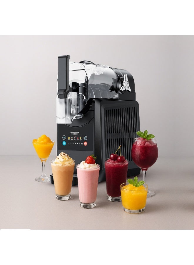 Arshia Slush & Frozen Drink Maker 2L – 170W – 5 Smart Programs (Slush / Frappe / Milkshake / Frozen Juice / Spiked Drinks) – Adjustable Freeze Levels – Perfect for Home & Parties - Image 4