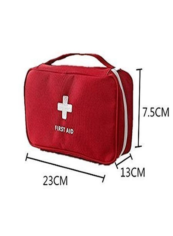 Orrda Polyester Large Medical First Aid Kit Storage Pouch | Medical Emergency Kit Storage Bag | First Aid Kit Pouch | Medicine Organizer Box for Travelling Car, Home, Office (Multicolor) - Image 2