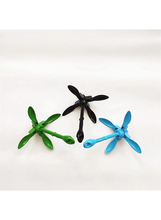 Kayak Anchor, 3.5 Pound Anchor Kit for Kayaks, Canoes, Paddle Boards and Jet Skis, Fishing, Boating and Kayaking Accessories Boat Anchor Paddle Board Paddle Sup Board (Color : BLUE) - Image 2