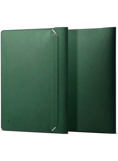 Spigen حافظة كمبيوتر محمول Valentinus 13 14 بوصة، لجهاز MacBook Pro، غطاء مغناطيسي مدمج، غطاء حقيبة كمبيوتر محمول جلدي، حقيبة كمبيوتر محمول -  - Image 1