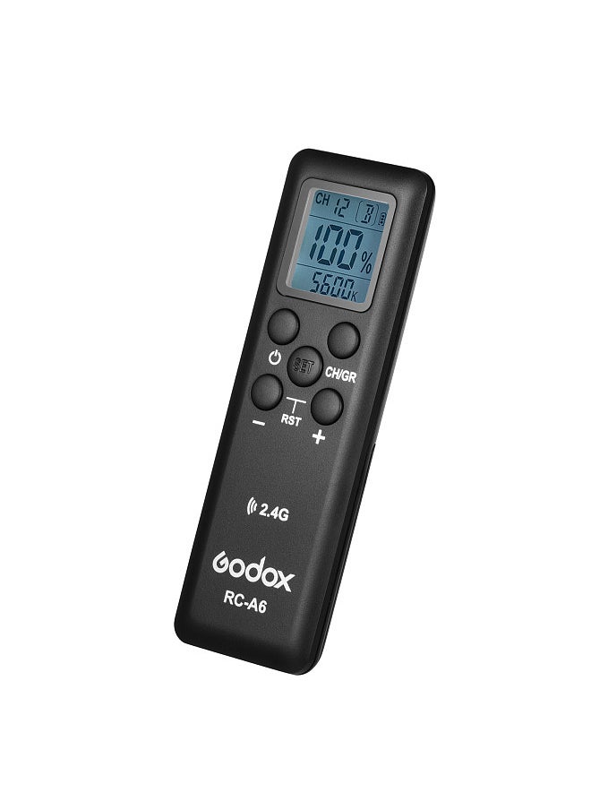 Godox RC-A6 Remote Control 2.4GHz Wireless Transmission 32 Channels 16 Groups Replacement for Godox SL150II SL200II SL150IIBi SL200IIBi SZ200BI FV150 FV200 UL60 ML60 LF308D LF308Bi