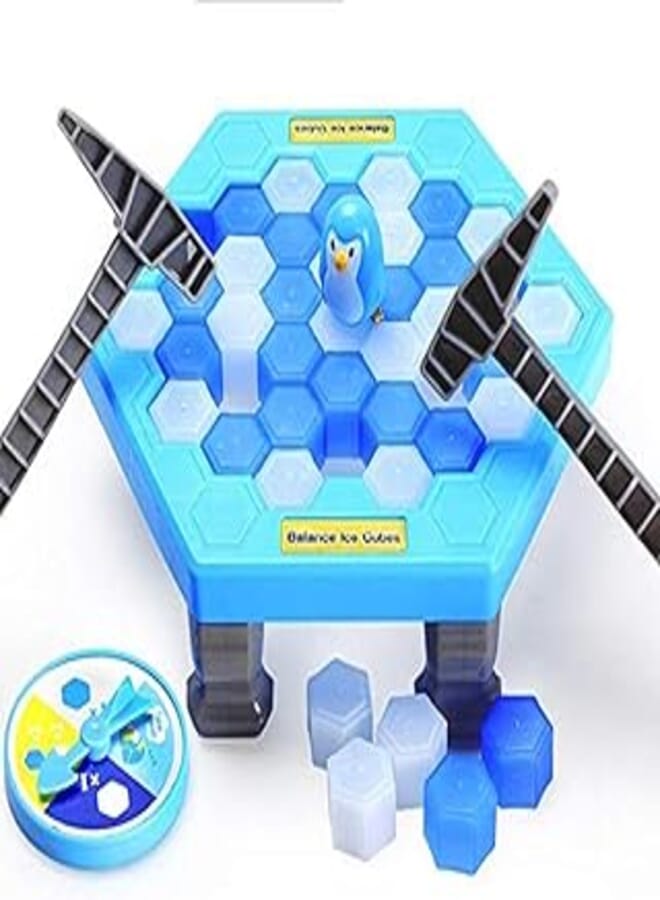 funny ice break save trapped penguin table game toy