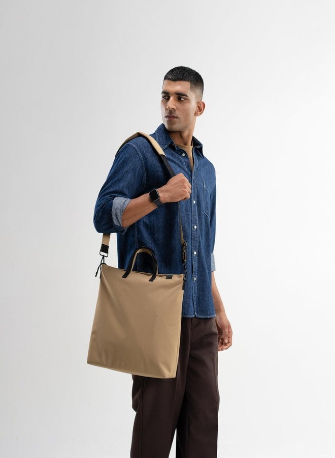 DailyObjects Pivot Top Handle Tote - Sand - Image 2
