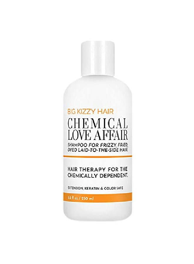 Big Kizzy Chemical Love Affair Shampoo Damage Repair For Bleached Highlighted & Colored Hair Keratin & Rice Protein Treat Prevent & Soothe Dry Fragile Hair Extensions Color & Keratin Safe - Image 2