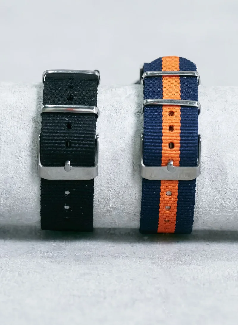 NEW LOOK Nato Strap Pack Watch