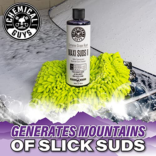 Chemical Guys CWS 1010 64 Maxi-Suds II Foaming Car Wash Soap (Works with Foam Cannons, Foam Guns or Bucket Washes) Safe for Cars, Trucks, Motorcycles, RVs & More, 64 fl. Oz (Half Gallon), Grape Scent - Image 4