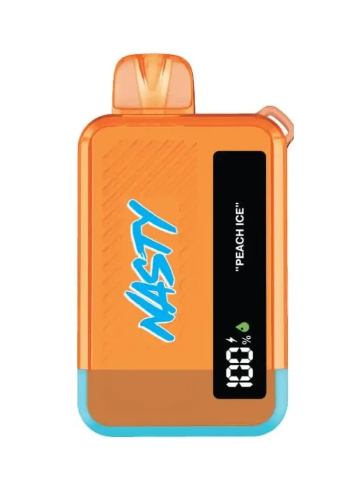 nasty Peach ICE 10000 Puffs 5mg Disposable Pods Vape - Image 2