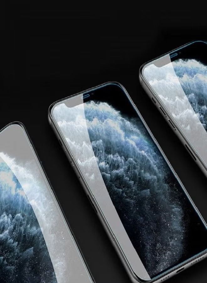 إيف 3 عبوات من واقيات الشاشة الشفافة لهاتف آيفون 11 برو ماكس 6.5 بوصة شفاف - Image 2
