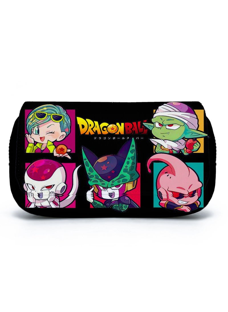 Dragon Ball Children's Pencil Case Primary School Students Cartoon Game Pencil Case 20*10*7.5cm