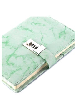 Y&D Marble Diary With Lock For Girls And Boys Secret Journal Cute Notebooks Pu Leather Creative Notebook Writing Planner  - Image 1