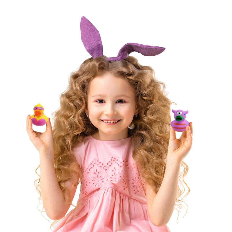 The Dreidel Company Assortment Rubber Duck Toy Duckies for Kids, Bath Birthday Gifts Baby Showers Classroom Incentives, Summer Beach and Pool Activity, 2" (50-Pack) - Image 2
