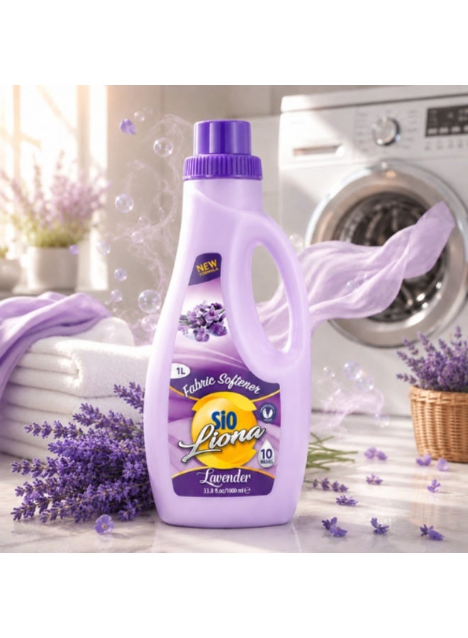 SIO Lavender Fabric Softener 1000ml – Long-Lasting Softness & Fresh Lavender Scent - Image 2