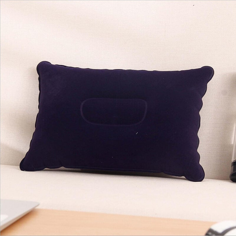 Portable Inflatable Air Pillow Lumbar Back Support Compressible Lightweight Travel Pillow for Traveling Car Home Plane - Image 3