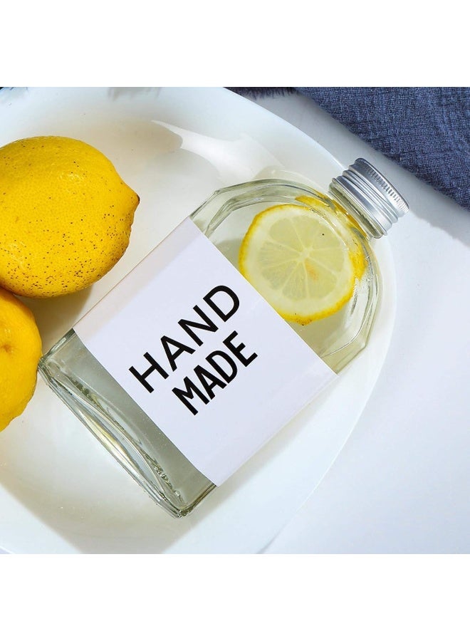 FUFU زجاجة عصير فارغة 200 مل من فوفو 12 قطعة زجاجية زجاجة حليب مشروبات زجاجية لمتجر الحفلات ومقهى - Image 3