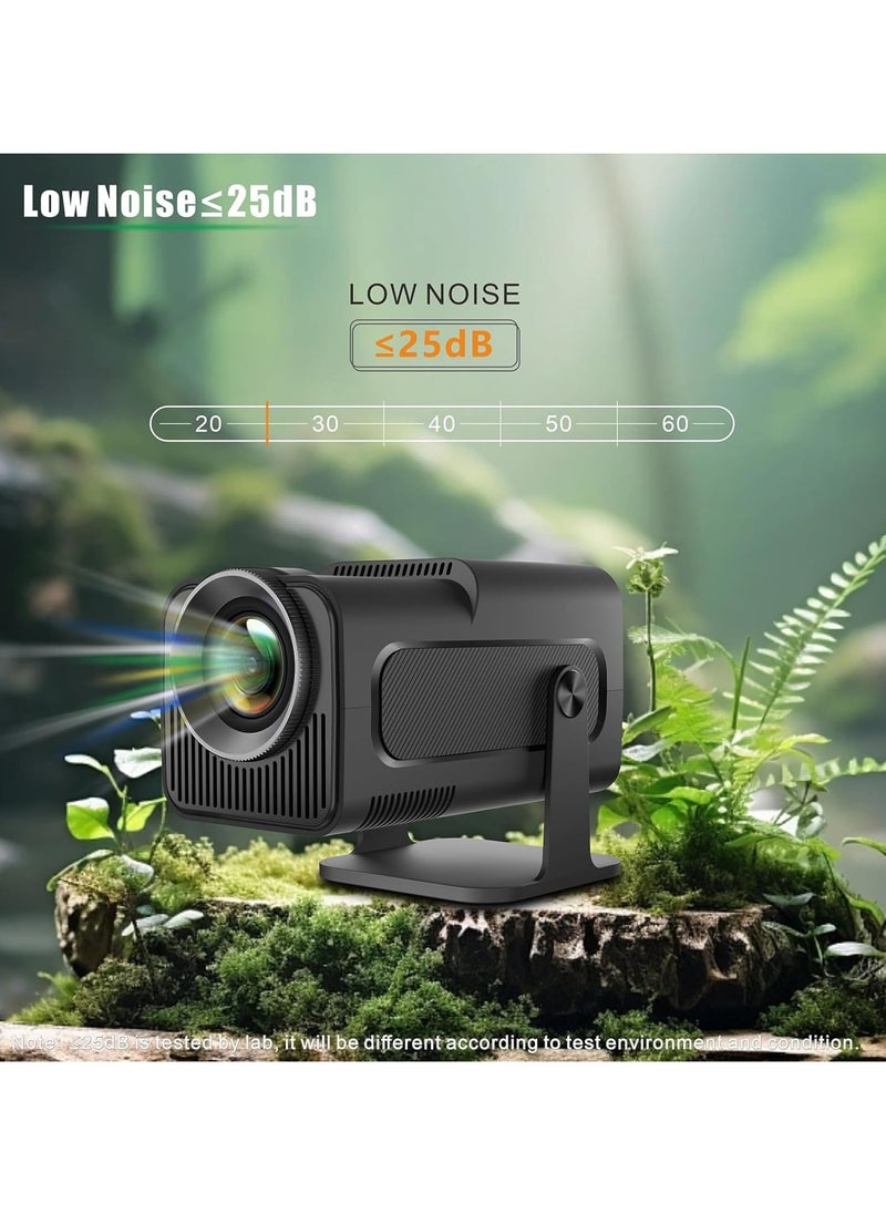 Generic - Mini LED Portable Projector Full HD 4K, Supports WiFi, 360 Degree Flip Smart Projector, Connect with Phone, PC, Laptop, Xbox, Stick - Image 1