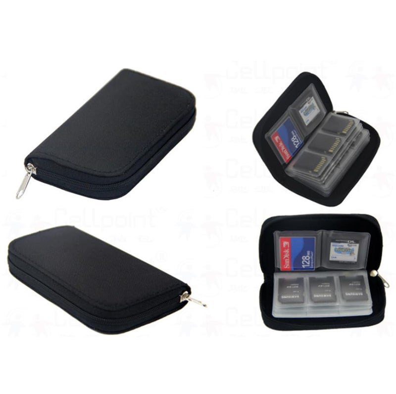 Drhob 1pcs Memory Card Storage Carrying Pouch Case Holder Wallet For CF/SD/SDHC/MS/DS - Image 5