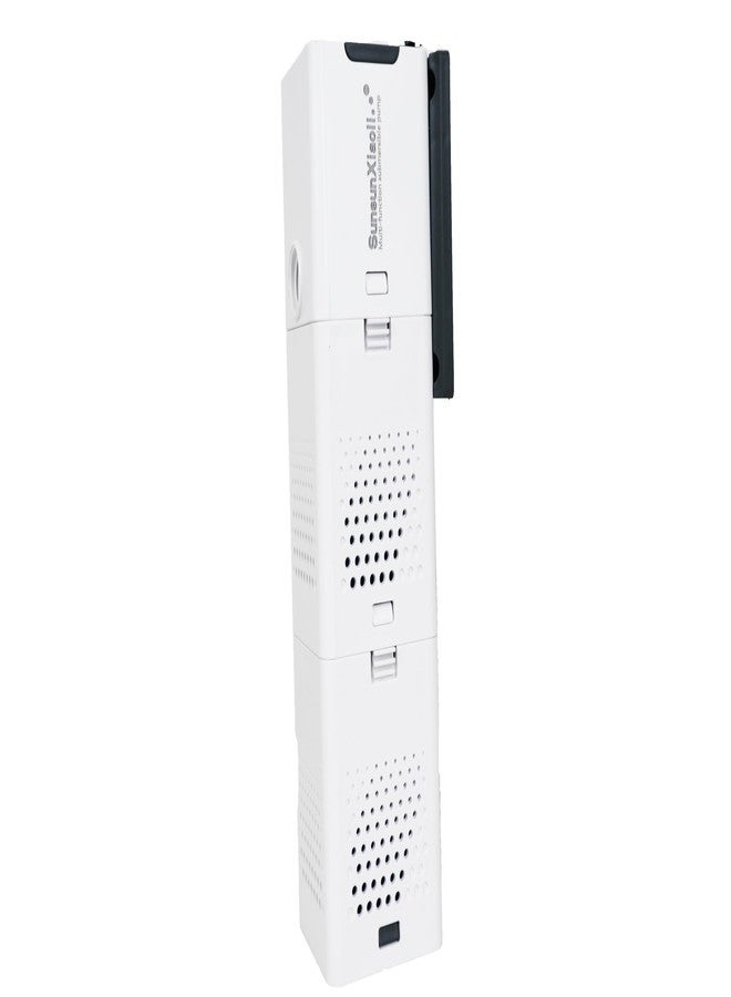 سان سان مضخة مياه غاطسة لحوض السمك، 6 واط، 500 لتر/ساعة (132 جالون/ساعة)، فلتر داخلي متعدد الوظائف، مناسب لأحواض تصل سعتها إلى 10 جالون. - Image 1